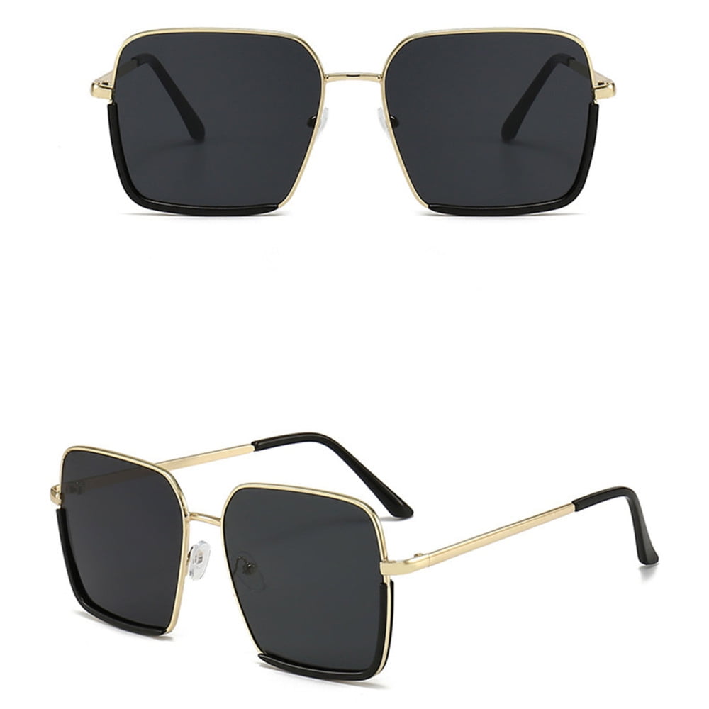 Korean Version AntiUv Sunglasses Round Face Thin Sun Protection