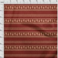 thumbnail image 4 of oneOone Cotton Cambric Blood Red Fabric Asian Paisley Block Diy Clothing Quilting Fabric Print Fabric By Yard 56 Inch Wide, 4 of 4