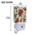 thumbnail image 4 of Yayeee LED Night Light for The Home Plug in With Light Sensors 2 Pack, Christmas Poinsettia, 4 of 6