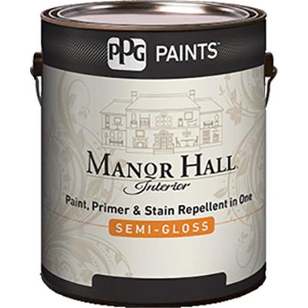 PPG Architectural 8250004 1 qt. Manor Hall Interior SemiGloss Latex