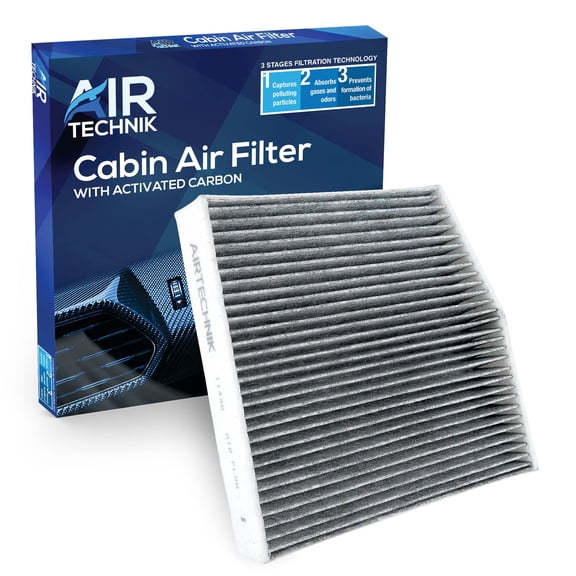 AirTechnik CF11430 Cabin Air Filter w/Activated Carbon Fits Select Mercedes-Benz Vehicles A250 2012-2018, B220 2013-2018, CLA45 AMG 2013-2019, GLA250 2014-2020, Infiniti Q30 2015-2020 - 2468300018