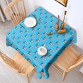 thumbnail image 2 of French Bulldog Square Tablecloth,Waterproof Square Table Cover,Wipeable Spillproof Washable Table Cover for Home Kitchen Party Decor 52"x52"(132x132cm), 2 of 6