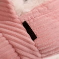 thumbnail image 6 of Rabbit Fuzzy Slippers Women's Indoor House Shoes With Memory Foam Plush And Cute Slippers Women Pink 41, 6 of 7