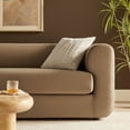 thumbnail image 4 of Modaway Leif Performance Velvet Upholstered Sofa in Taupe, 4 of 9