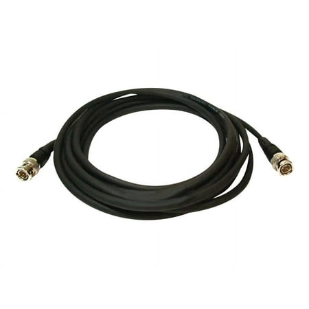UPC: 0844660006305 | Monoprice Audio/Video Coaxial Cable – 75 Feet – Black | RG-59U BNC Male/ BNC Male  75ohm