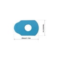 thumbnail image 3 of Qarigey Almohadillas de bloqueo Ribete óptico Adhesivo antideslizante Cinta adhesiva Azul Piezas de accesorios de doble cara Montajes Cadenas y cordones para anteojos Qarigey AP015503-01, 3 of 6
