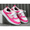 Hot Pink, variant on Comfortable Colorblock Sneakers for Men and Women, Lightweight White and Pink Shoes for Walking, Commuting