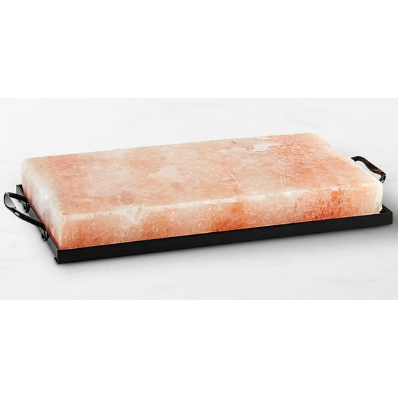 Himalayan Salt Block Cooking Plate 12 x 8 x 1.5 for Grilling, Cooking, Serving