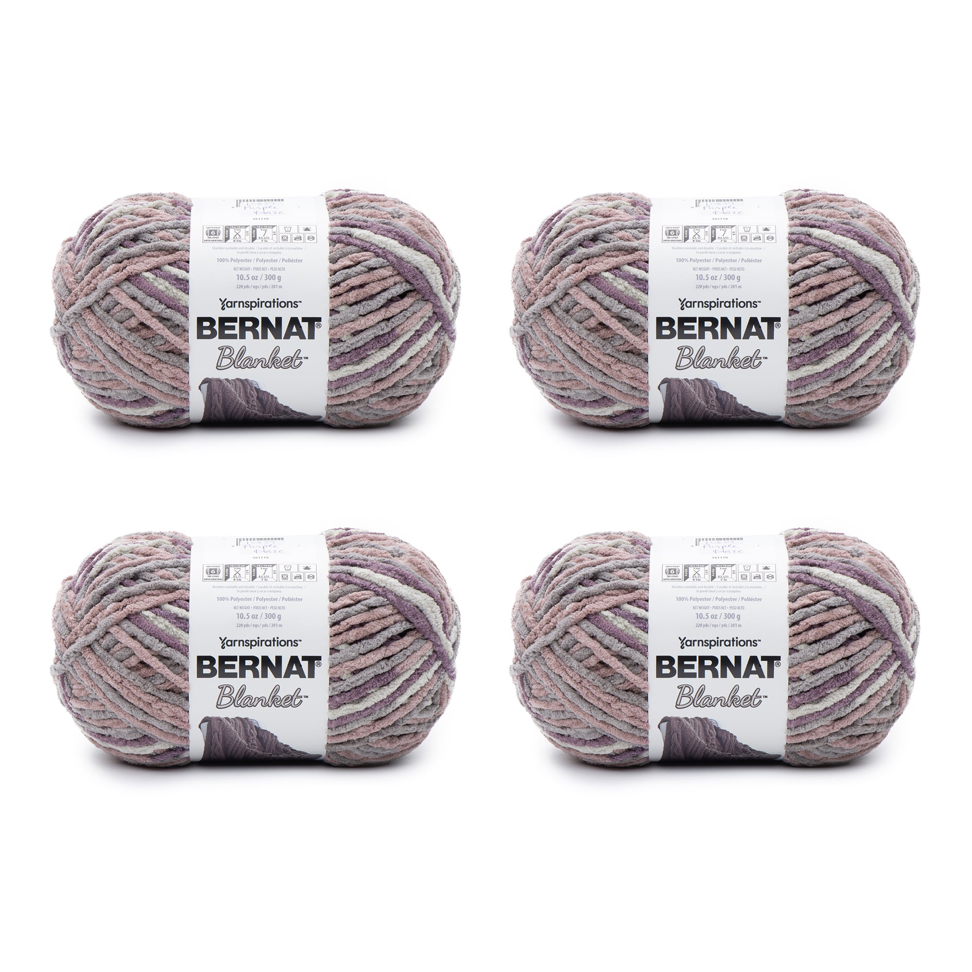 Bernat Blanket Yarn Purple Haze atelieryuwa.ciao.jp