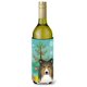 thumbnail image 1 of ""Caroline'S Treasures Árbol De Navidad Y Botella De Vino Sheltie Koozie Hugger 750 Ml Multicolor"", 1 of 1