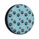 thumbnail image 1 of Balery Cute Dog Footprints Cubiertas para Neumáticos - Protector Resistente para Neumáticos de Camioneta, SUV, Remolque, Camper y RV-17 inch, 1 of 6