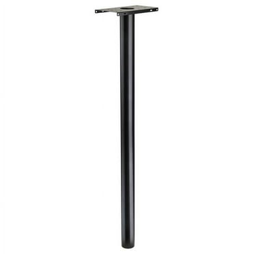 Pacifica Basic In-Ground Steel Mailbox Post - Pewter
