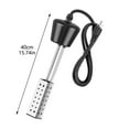 thumbnail image 2 of Stainless Steel Immersion Water Heater 1500W-Portable Submersible Electric Heater with LCD Thermometer,Safety Guard-Quick Heating Solution for Inflatable Pools,Bathtubs,Above Ground Pools, Hot Tubs, 2 of 5