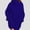 Blue, variant on Womens Sweater Oversized Turtleneck Collar Knit Tunic Sweaters with Pockets Solid Loose Slouchy Sweater for Fall Winter Daily Outdoors Warm Wear