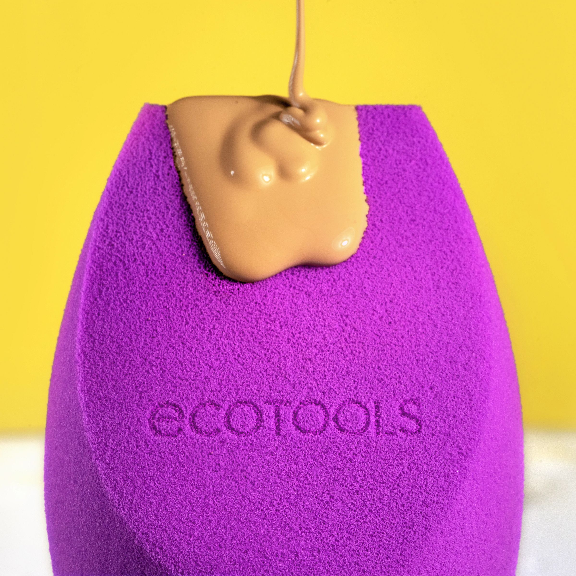 EcoTools Bioblender Makeup Sponge Duo, for Liquid and Cream Foundation, Purple, 2 Count - image 11 of 18