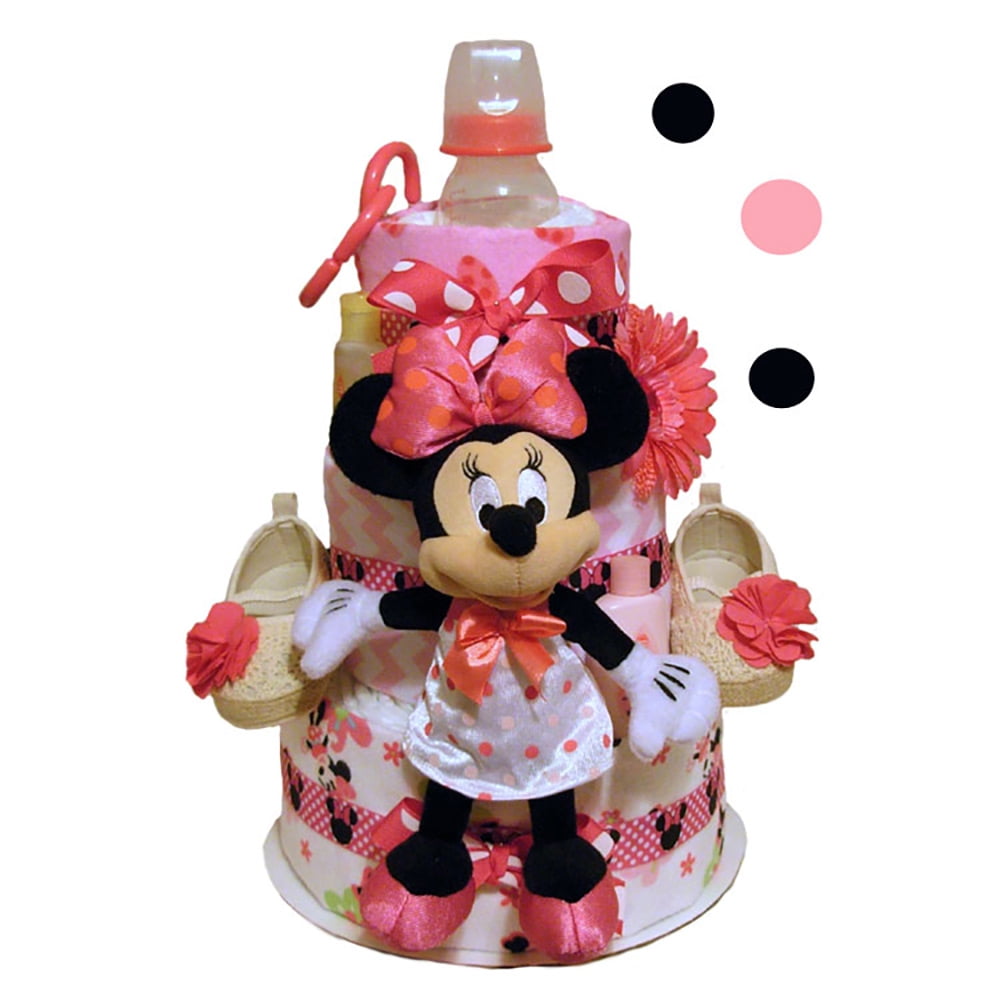 Minnie Mouse Diaper Cake Party Supplies
