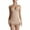 Beige, variant on Shapewear For Women Tummy Control S Tulle Hemline Full Slip Shapewear Stretchy Bodysuit Body Shaper With Built In Bra Cami Dress