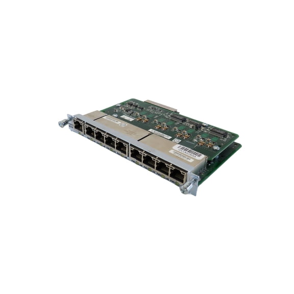 Pre-Owned Cisco HWIC-D-9ESW-POE 9 Port EtherSwitch 10BASE-T/100BASE-TX Module (Good)