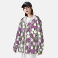 thumbnail image 5 of Balery Rose Flowers Men's Women's UPF 50+ Sun Protection Lightweight Hoodie Performance Long Sleeve Shirt for Fishing Running-X-Large, 5 of 9