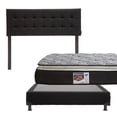 thumbnail image 1 of Colchón Matrimonial + Cabecera Catania + Box Spring Air DICASA Omega, 1 of 8