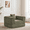 Green, variant on TACTOW Boneless Sleeper Sofa,Corduroy Multifunctional Single Sofa Chair With 1pc Pillow for Living Room Bedroom Office,Beige