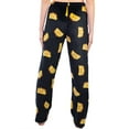 thumbnail image 4 of Jo & Bette Women’s Plush Pajama Lounge Pants, PJ Sleep Pants Regular and Plus, 4 of 7