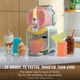 thumbnail image 4 of Ninja SLUSHi Max 150-Oz Frozen Drink Machine with SlushAssist Technology, 6 Presets, Dishwasher Safe, Party-Sized, Slushy Maker, FS605IV Lemon/Mint, 4 of 12