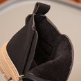 thumbnail image 3 of New Winter Boys And Girls Short Boots Toddler Little Kid Big Kid Soft Sole Comfortable Children Boots Child Boots Kids Winter Boots Neoprene Toddler Shows Girls Snow Boots for Children Girls Heel, 3 of 9