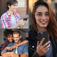 thumbnail image 2 of CBUS Grip Case + 2 Glass Screen Protectors for Apple iPhone 14 Pro Max (6.7 inch) - Black, 2 of 8