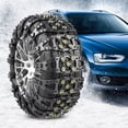 thumbnail image 1 of Cadenas de nieve antideslizantes para coche, cadena de nieve de rueda de TPU para neumáticos de ancho de 165-275mm, 2/4/6 Uds., 1 of 8