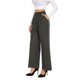 thumbnail image 5 of Pantalones anchos FUNYYZO pantalones de negocios de cintura alta para mujer, 5 of 6
