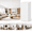White, variant on Yeslife 10-pack Smooth Drop Ceiling Panels, 2ft x 4ft white premium pvc, fire-rated waterproof reusable, anti-sag anti-break design, covers 80 sq ft for basement home office indoor decor
