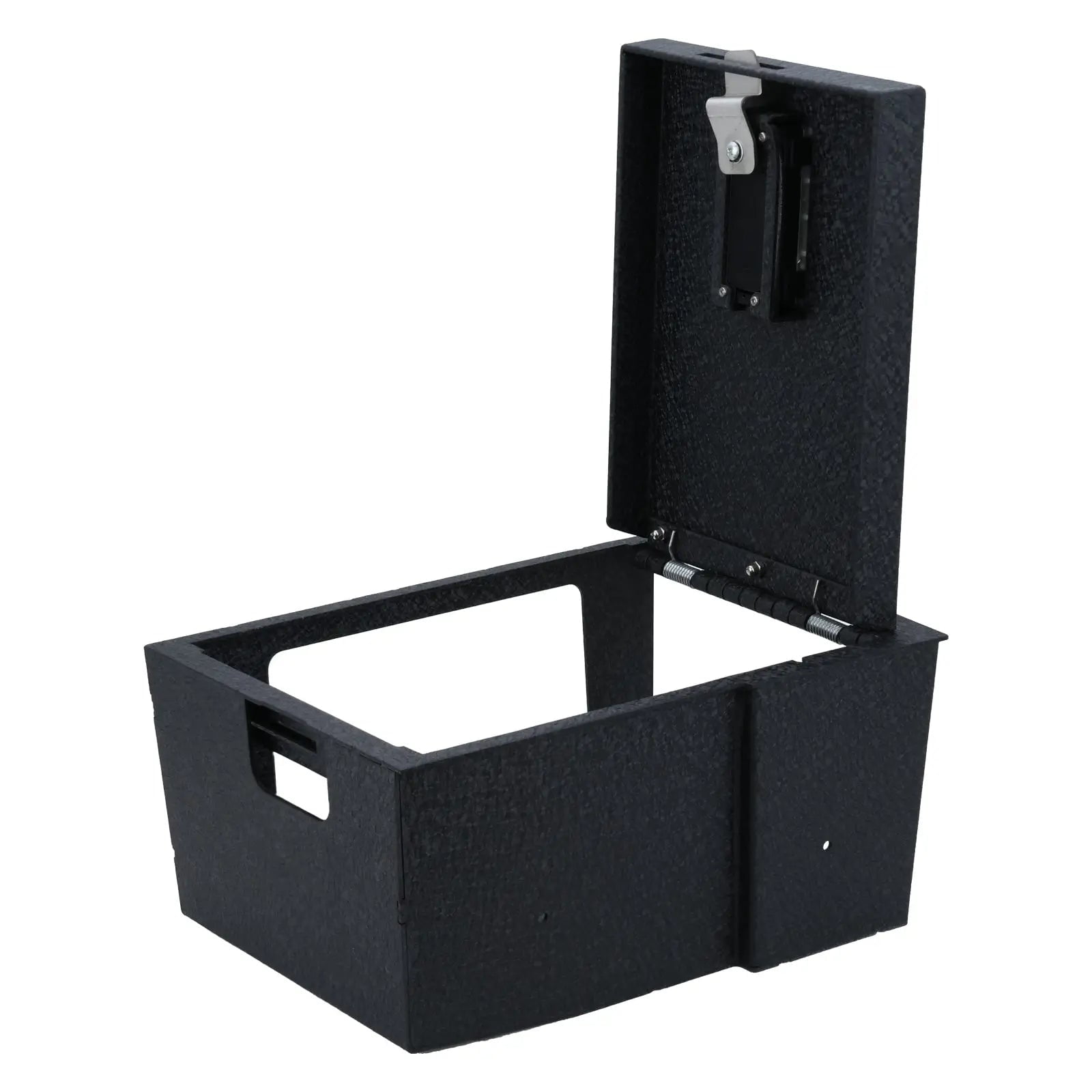 Center Console Gun Safe Vault - WASAI Console Lock Box Compatible with Lincoln Aviator 2019-2023, Fingerprint Lock with Key.
