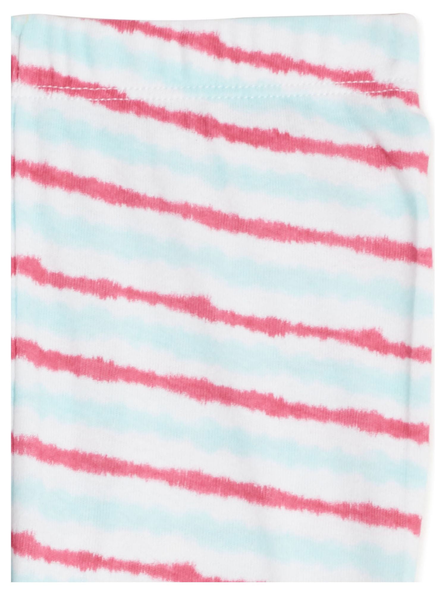 Wonder Nation Baby Toddler Girl Short Sleeve Pajamas, 4-Piece, Sizes 12M-5T