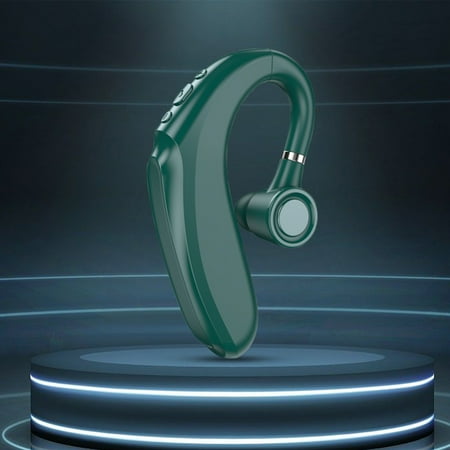 Noise Cancelling Earbuds Bluetooth Conduction Headphones Open Ear Headphones Bluetooth 5.0 Sports Wireless Earphones with Built-in Mic Sweat Headset Green