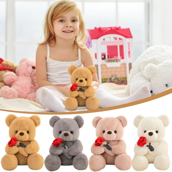 Toys for Ages 5-7 kcavykas Valentine's Day Girlfriend Rose Doll Toy Children's Birthday Gift Birthday Gift