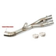 thumbnail image 2 of Motorcycle Exhaust Pipe Muffler Modified Middle Link Pipe Connect Slip On For Yamaha R1 YZF-R1 MT10 2015-2021, 2 of 4