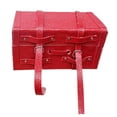 thumbnail image 4 of Dollhouse Mini Suitcase 1/12 Scale Doll Accessories Toy for Micro Landscape Red, 4 of 8
