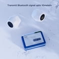 thumbnail image 4 of Reproductor de casetes Bluetooth Ezcap, reproductor de cintas Walkman con conector de 3,5 mm para auriculares y altavoz, función de reversa automática, alimentación por USB o pilas AA, 4 of 8