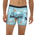thumbnail image 6 of Sigee Let's Go on an Adventure for Men's Boxer Briefs,Moisture Wicking and Breathable X-Large, 6 of 9