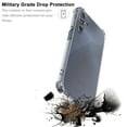 thumbnail image 4 of For Samsung Galaxy A16 5G Case Clear, Military Grade Drop Protection Anti Yellowing Clear Case for Galaxy A16 5G, Tekcoo Shockproof Rugged Protective Bumper Slim Phone Cover - Crystal Clear, 4 of 12