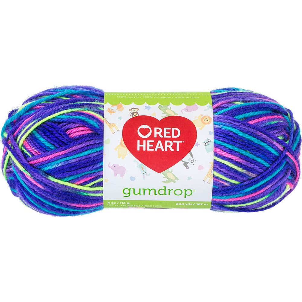 Red Heart Gumdrop Acrylic YarnParfait