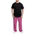 thumbnail image 5 of CafePress - Justmarriedheart Pajamas - Men's Dark Loose Fit Cotton Pajama Set, 5 of 7