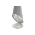 thumbnail image 1 of Dainolite ODS-1T-691 1 Table Basse Conique Légère&44; Blanc & Argent, 1 of 1