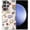 Beauty Beast Castle, variant on Compatible with Samsung Galaxy S24 Full Body Matte Case Hard Shell Shockproof Screen Lens Protection for Girl Boy Cute Pattern American Flag Lightning Navy Blue Star Patriotism