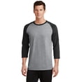 thumbnail image 1 of Camiseta con manga ragl?n de 3/4 Core Blend de Port & Company?. PC55RS Puerto & Compa??a PC55RS, 1 of 1