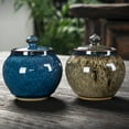 thumbnail image 2 of Urn Pet Death Home Burial Cinerary Ashes Memorial Cat Dog Paradise Animal Put At Home Coffin Ceramic Cremation, 2 of 8