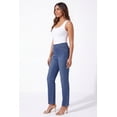 thumbnail image 3 of Catherines Women's Plus Size Petite Essential Flat Front Pant, 3 of 5