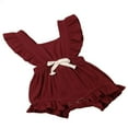 thumbnail image 2 of Newborn Baby Girl Coton Ruffle Romper, 2 of 5