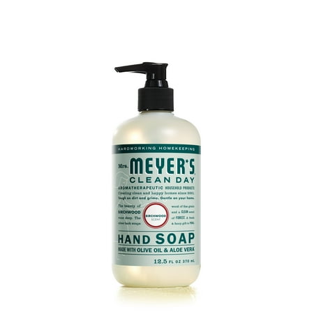 Mrs. Meyer's Clean Day Liquid Hand Soap, Birchwood Scent, 12.5 fl oz